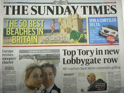SUNDAY TIMES (THE) 表紙