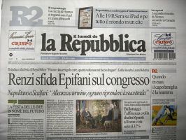 REPUBBLICA (LA) 表紙