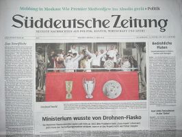 SUDDEUTSCHE ZEITUNG 表紙