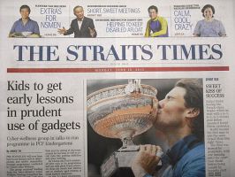 STRAITS TIMES (THE) 表紙