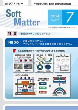月刊ソフトマター 表紙