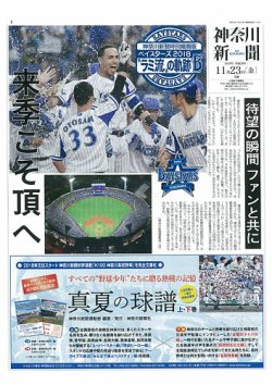 神奈川新聞 特別縮刷版 ベイスターズ 表紙