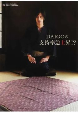 ＤＡＩＧＯの支持率急上昇！？ 表紙