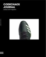 CODECHAOS Journal adidas Golf magazine 表紙