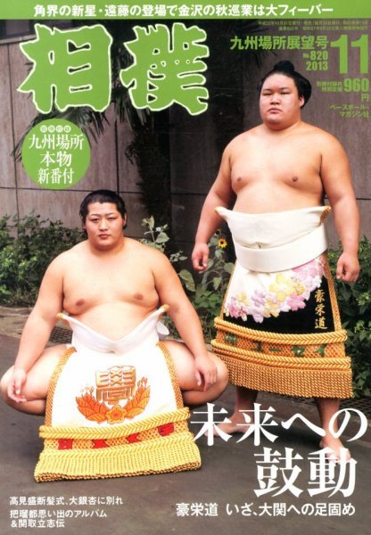 相撲 2013年10月31日発売号 表紙