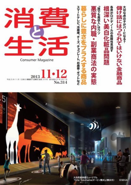 消費と生活 314 (発売日2013年11月01日) 表紙