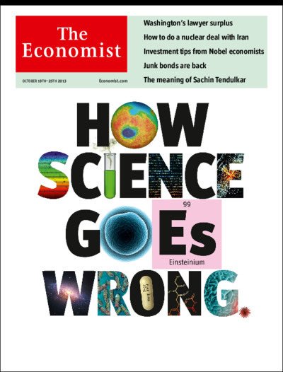 英国The Economist（エコノミスト） 2013年10月19日発売号 表紙