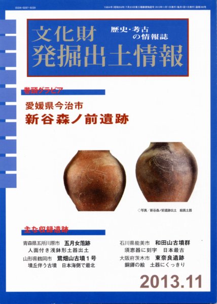 文化財発掘出土情報 11月号 (発売日2013年11月01日) 表紙