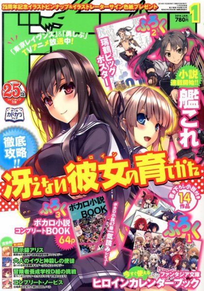 DRAGON MAGAZINE (ドラゴンマガジン) 1月号 (発売日2013年11月20日) 表紙