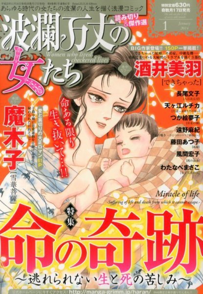 波乱万丈の女たち 1月号 (発売日2013年11月16日) 表紙
