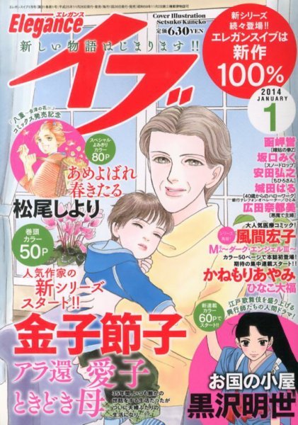 Eleganceイブ (エレガンスイブ) 1月号 (発売日2013年11月26日) 表紙