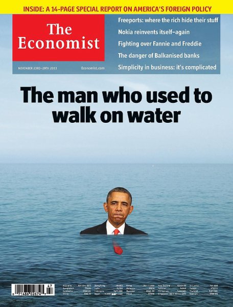 英国The Economist（エコノミスト） 2013年11月23日発売号 表紙