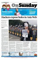 The Japan Times / The New York Times Weekend Edition Vol.53 No.44 (発売日2013年11月12日) 表紙