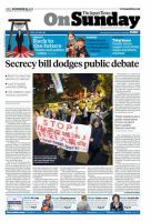 The Japan Times / The New York Times Weekend Edition Vol.53 No.46 (発売日2013年11月26日) 表紙