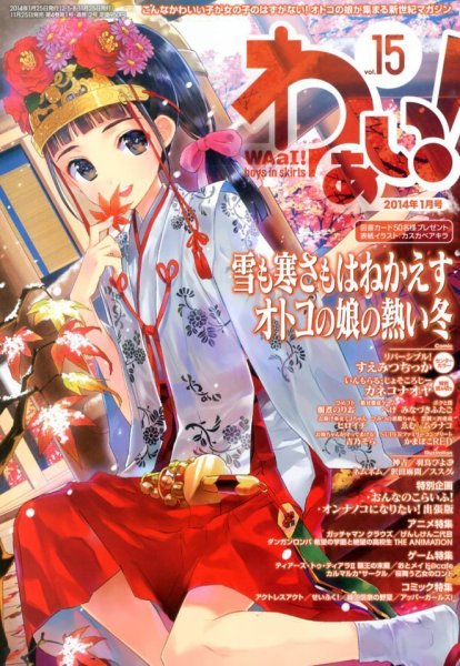 わぁい！ Vol.15 (発売日2013年11月25日) 表紙