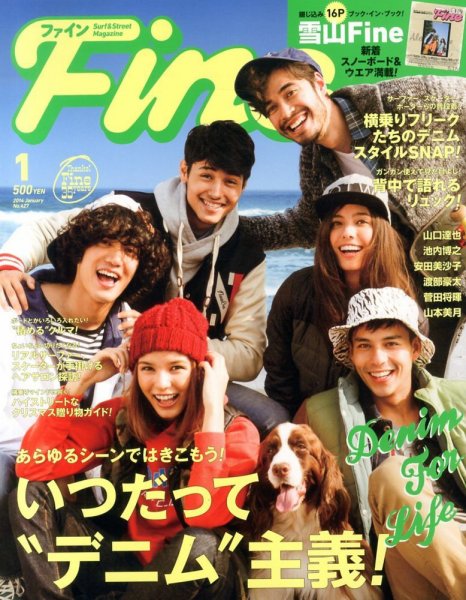 Ｆｉｎｅ（ファイン） 1月号 (発売日2013年11月30日) 表紙