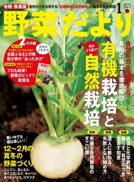 野菜だより 1月号 (発売日2013年12月03日) 表紙