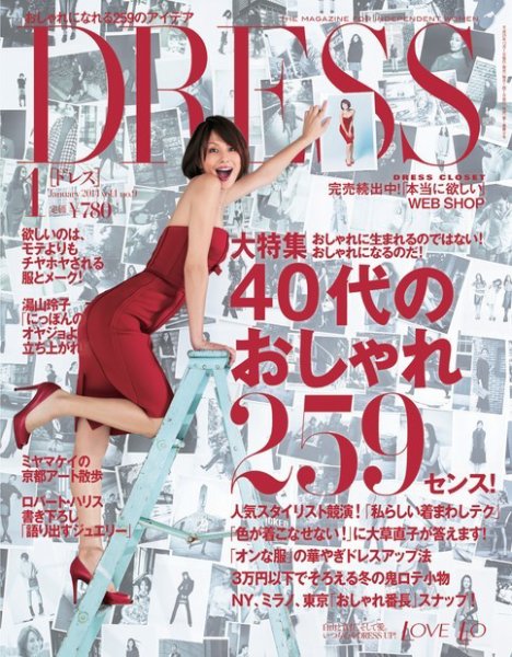 DRESS 2014年1月号 (発売日2013年11月30日) 表紙