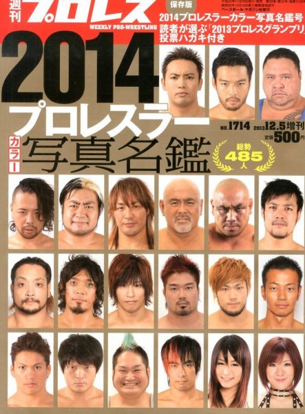週刊プロレス 2013年11月20日発売号 表紙