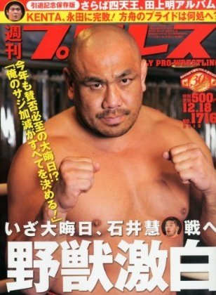 週刊プロレス 2013年12月04日発売号 表紙