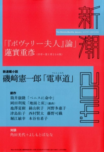 新潮 1月号 (発売日2013年12月07日) 表紙