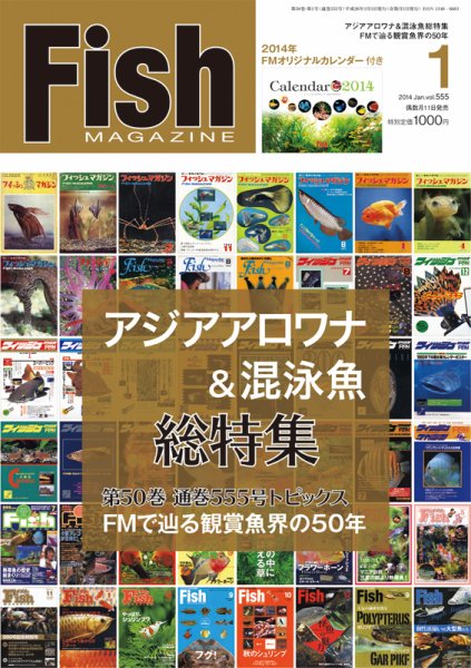 フィッシュマガジン 2014年1月号 (発売日2013年12月11日) 表紙