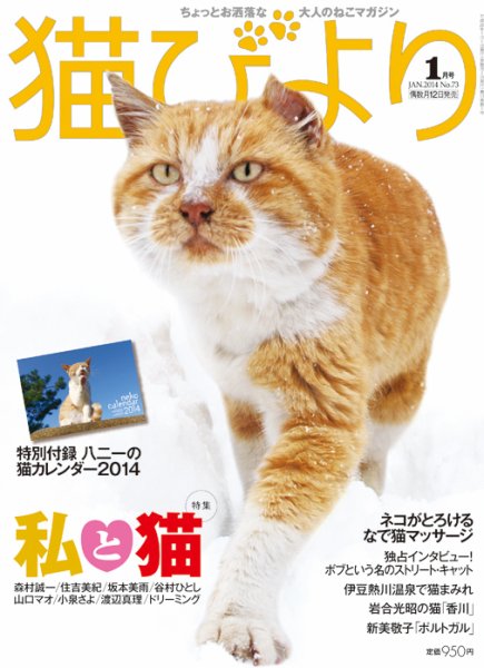 猫びより 73号 (発売日2013年12月12日) 表紙