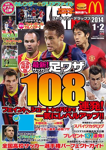 STRIKER　DX（ストライカーデラックス） 1月号 (発売日2013年12月12日) 表紙