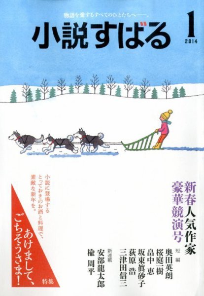 小説すばる 1月号 (発売日2013年12月17日) 表紙