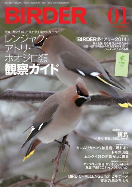 BIRDER（バーダー） 2014年1月号 (発売日2013年12月16日) 表紙