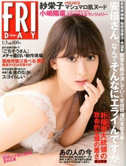 FRIDAY（フライデー） 1/3号 (発売日2013年12月20日) 表紙