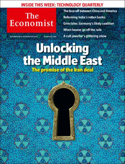 英国The Economist（エコノミスト） 2013年11月30日発売号 表紙