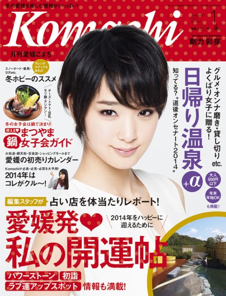 愛媛こまち 2014年1月号 (発売日2013年12月20日) 表紙