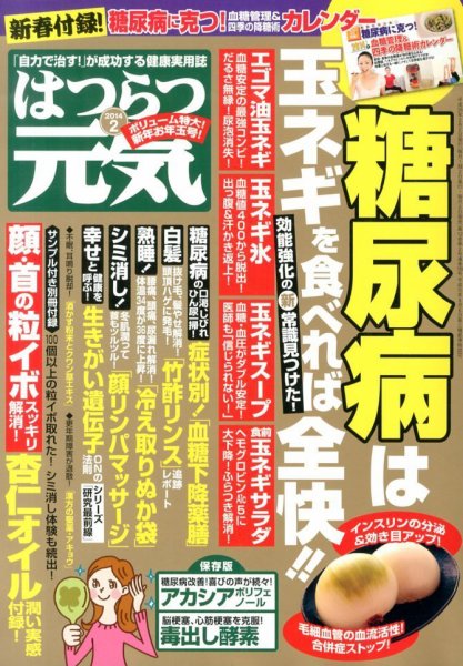 はつらつ元気 2月号 (発売日2013年12月27日) 表紙