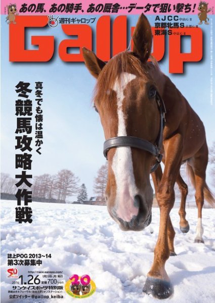 週刊Gallop（ギャロップ） 1月26日号 (発売日2014年01月21日) 表紙