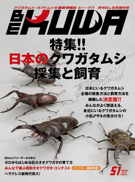 BE-KUWA（ビークワ） 51 (発売日2014年04月15日) 表紙