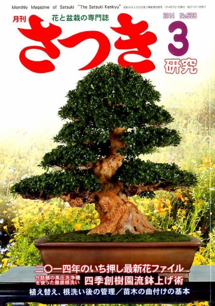 さつき研究 3月号 (発売日2014年02月05日) 表紙