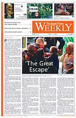 The Japan Times / The New York Times Weekend Edition 2006年05月13日発売号 表紙