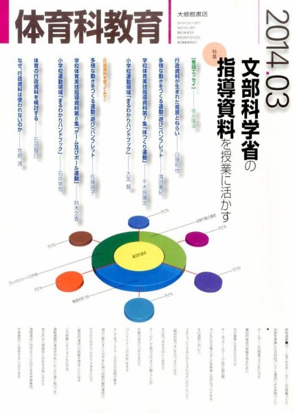 体育科教育 3月号 (発売日2014年02月14日) 表紙