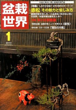 盆栽世界 2014年１月号 (発売日2013年12月04日) 表紙