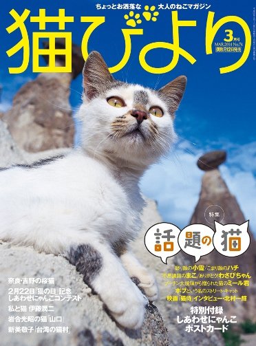 猫びより 74号 (発売日2014年02月12日) 表紙