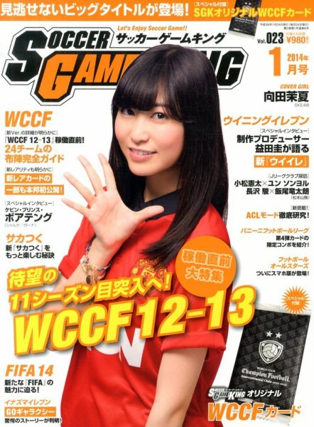 サッカーゲームキング 1月号 (発売日2013年11月22日) 表紙