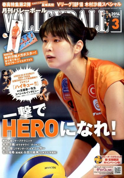 月刊バレーボール 3月号 (発売日2014年02月15日) 表紙