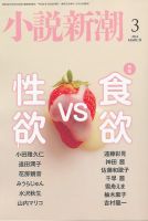 小説新潮 3月号 表紙