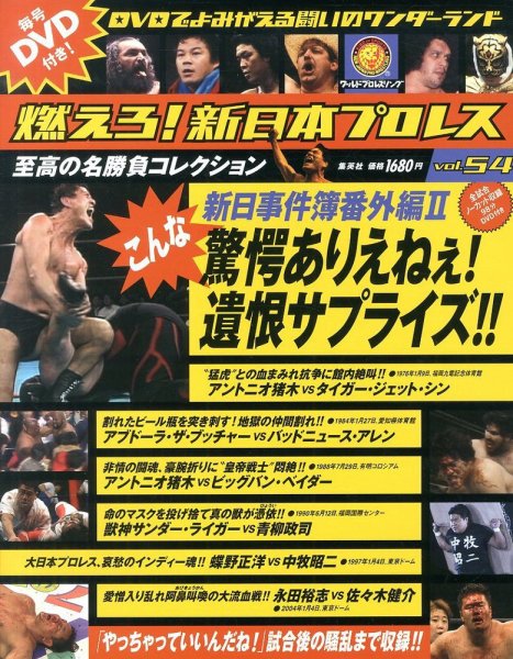 燃えろ！新日本プロレス vol.54 (発売日2013年10月24日) 表紙
