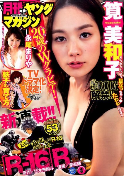 月刊ヤングマガジン 2014年4/1号 (発売日2014年03月12日) 表紙