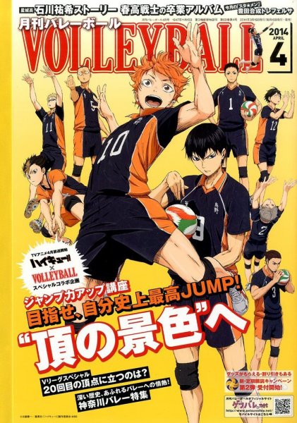 月刊バレーボール 2014年4月号 (発売日2014年03月15日) 表紙