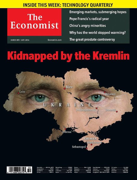 英国The Economist（エコノミスト） 2014年03月08日発売号 表紙