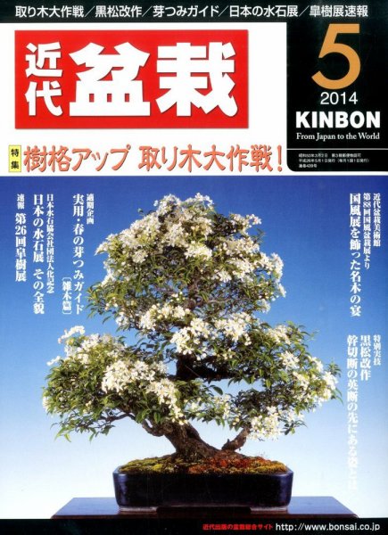 月刊 近代盆栽 2014年5月号 (発売日2014年04月04日) 表紙