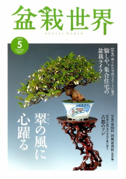 盆栽世界 2014年5月号 (発売日2014年04月04日) 表紙